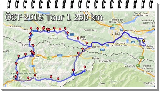 OEST Tour1 V1.0 250km