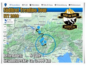 NRW on Tour ERT Erzgebirge Riesengebirge Tour 2019 Übersicht