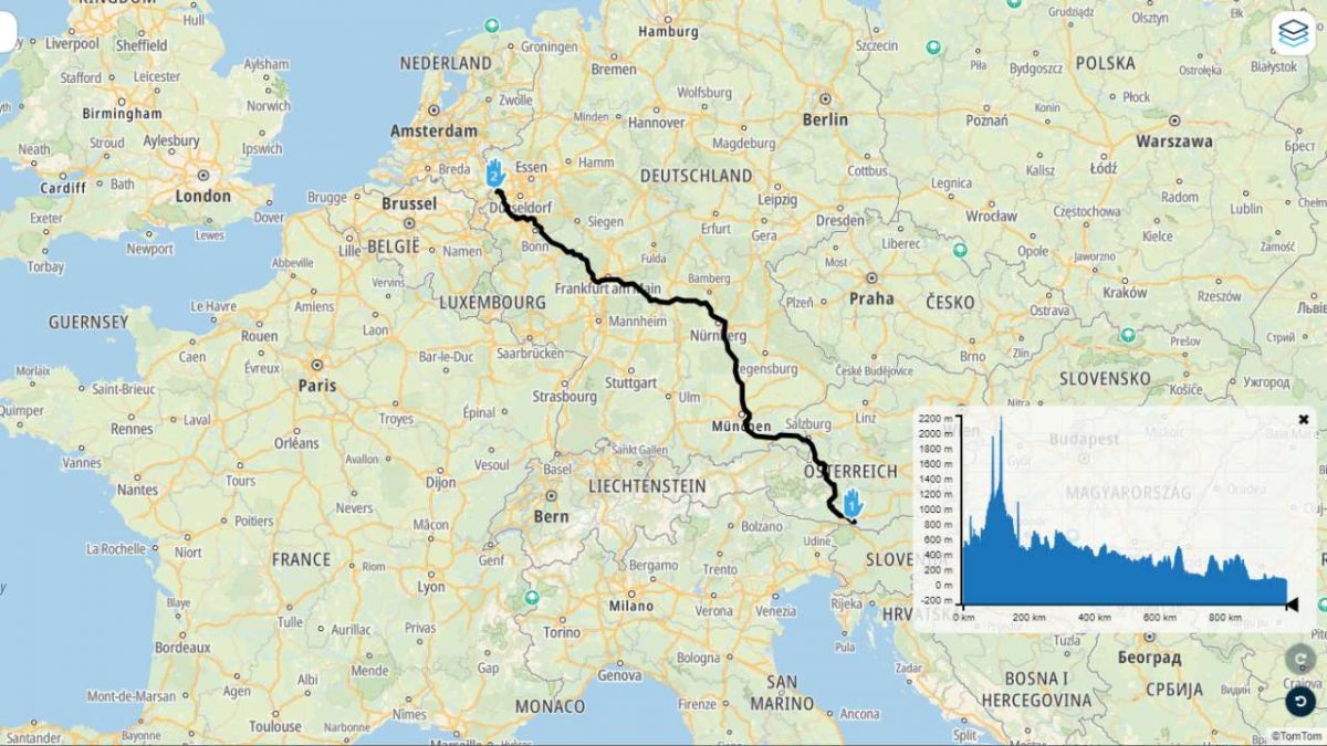 Österreich Slowenien Tour 2023 Reunion Rückfahrt