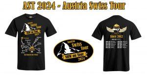 AST 2024 Austria Swiss Tour Tour-Shirt und Patch