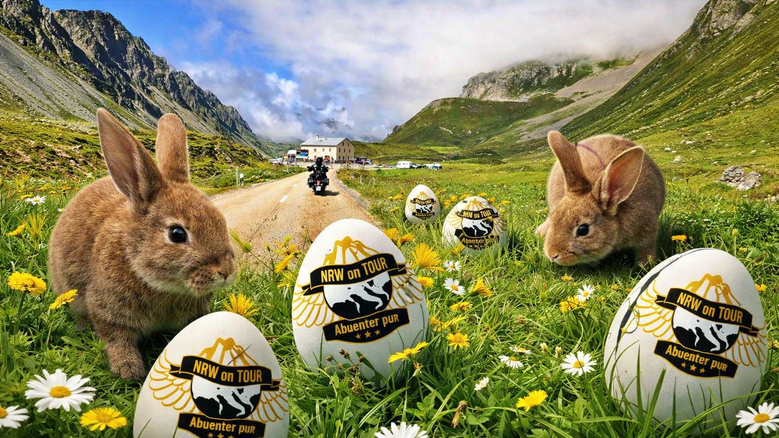 NRW on Tour wünscht schöne Ostertage und dicke Eier